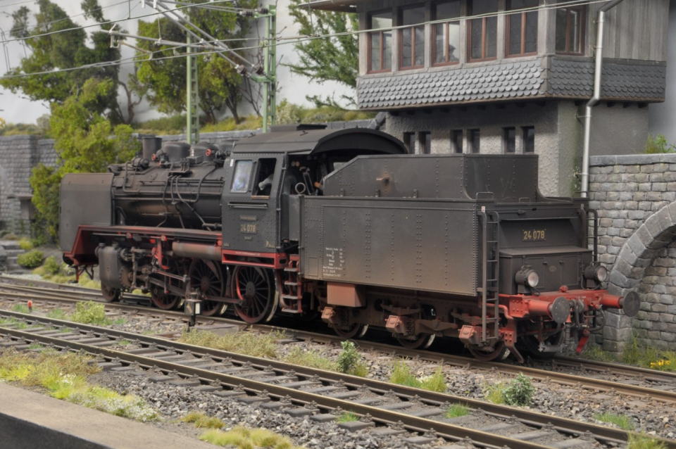 (reserviert) Märklin BR 24 078 der Reichsbahn gesupert & gealtert (2. Hand)