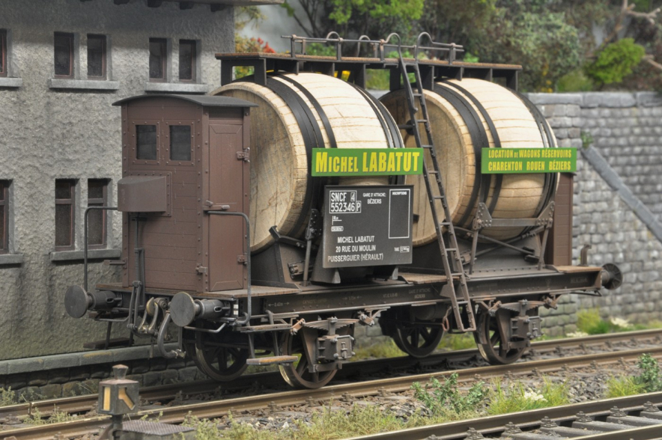 Dingler / Lokladen Weinfasswagen SNCF gesupert & gealtert (2. Hand)