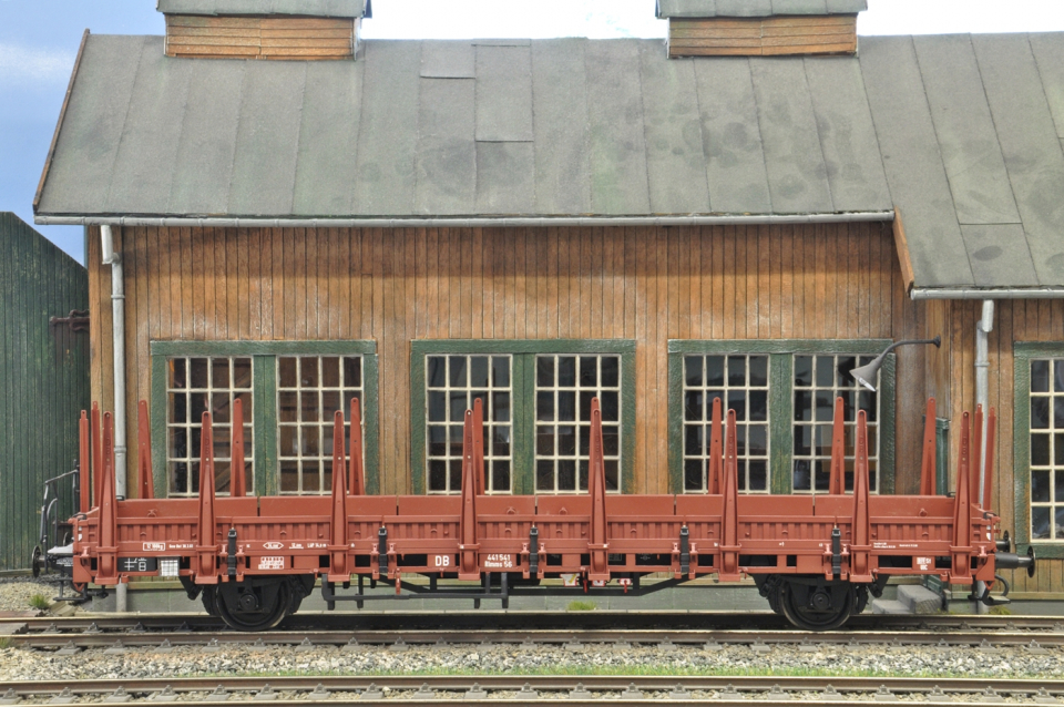 Wunder Rlmms56 mit Bremserbühne der DB (2. Hand)